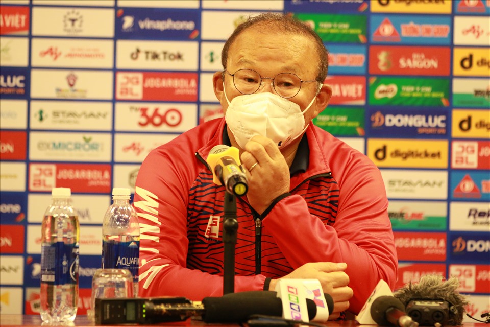 HLV Park Hang-seo: U23 Việt Nam chưa thể bàn về trận chung kết