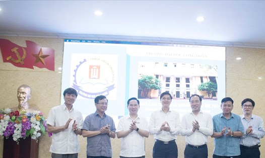 Buổi nghiệm thu Đề tài “Mô hình tổ chức, hoạt động Công đoàn trong các tập đoàn kinh tế tư nhân ở Việt Nam” được tổ chức ngày 14.5. Ảnh: ĐHCĐ