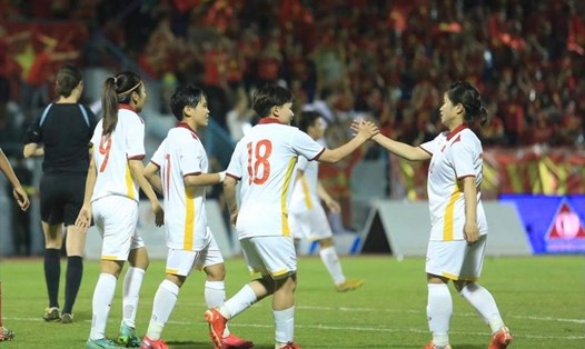 Đội tuyển nữ Việt Nam giành vé vào bán kết.