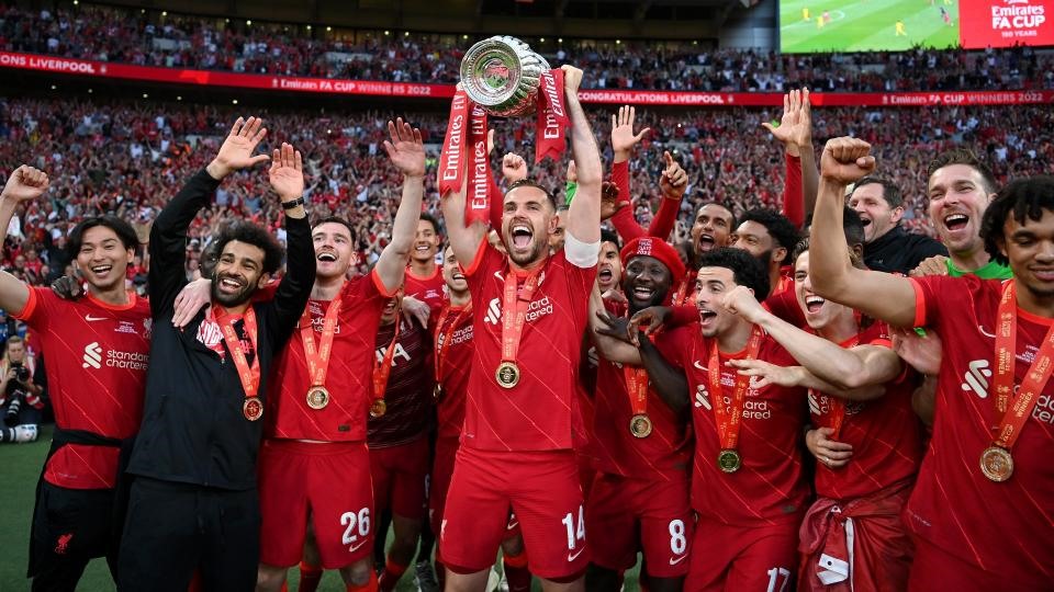 Vô địch FA Cup, Liverpool giành cúp thứ hai trong mục tiêu ăn bốn