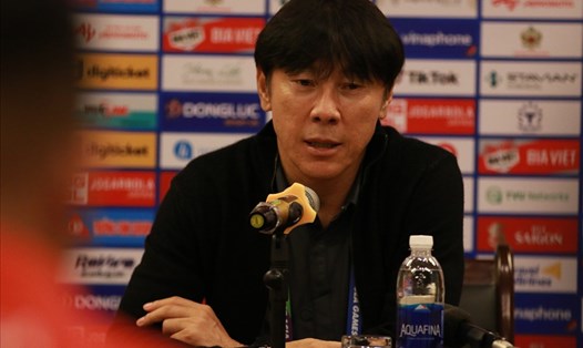 Huấn luyện viên Shin Tae-yong. Ảnh: M.Đ