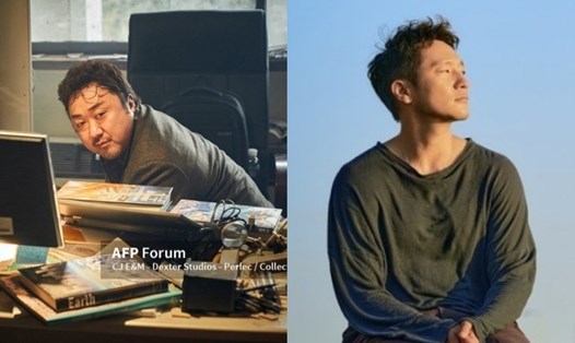 Ma Dong Seok - Son Seok Gu đóng chung trong phim mới. Ảnh: AFP, CMH.