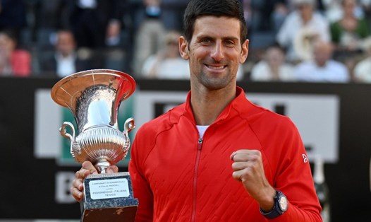 Novak Djokovic giành danh hiệu thứ 38 ở các giải đấu ATP Masters 1000. Ảnh: ATP