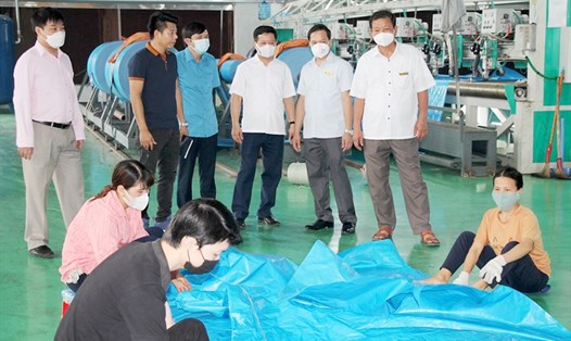 Giám sát công tác đảm bảo An toàn vệ sinh lao động tại Công ty TNHH Mirae SoongWon Vina.