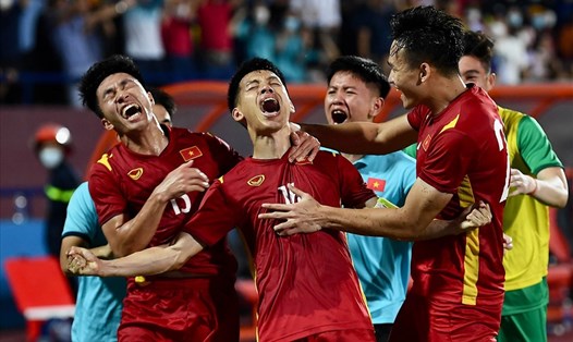 U23 Việt Nam quyết bảo vệ huy chương vàng trên sân nhà. Ảnh: VFF