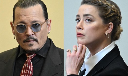 Vụ kiện tụng của Johnny Depp và Amber Heard khó đoán kết quả. Ảnh: AFP.