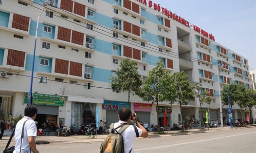 Khu nhà ở xã hội Định Hòa (Bình Dương) đang tạo điều kiện an cư cho hàng nghìn công nhân lao động. Ảnh: Đình Trọng