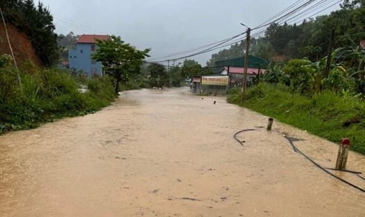 Thiên tai, mưa lũ gây thiệt hại lớn trên địa bàn tỉnh Cao Bằng. Ảnh: CTV.