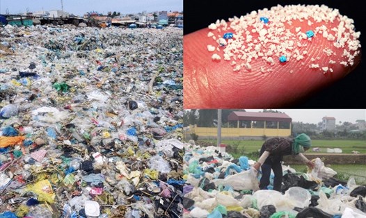 Rác thải nhựa, ô nhiễm nhựa gây tác hại khủng khiếp đến sức khỏe con người. Ảnh: Hương Giang