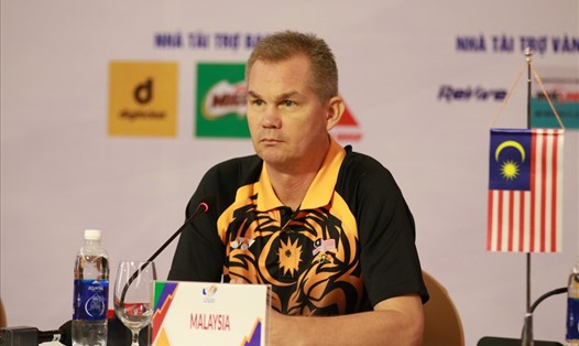 Huấn luyện viên Brad Maloney của U23 Malaysia. Ảnh: M.Đ