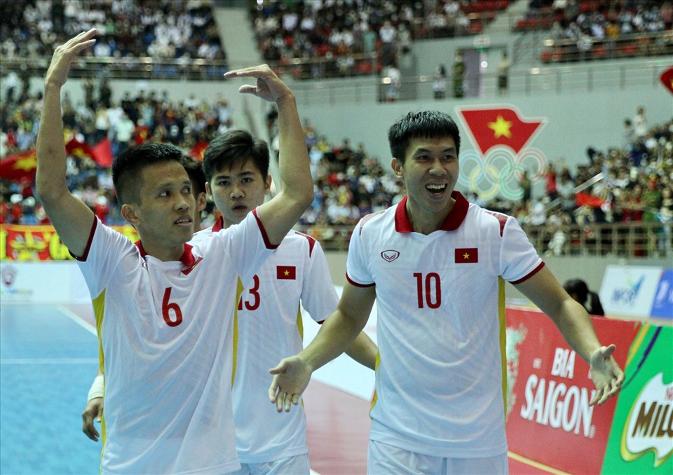 Đánh bại futsal Myanmar, tuyển futsal Việt Nam mở rộng cơ hội giành HCV SEA Games 31