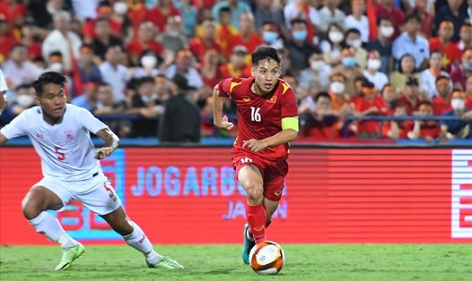 U23 Việt Nam sẽ hướng đến tấm vé chung kết. Ảnh: Minh Hiếu