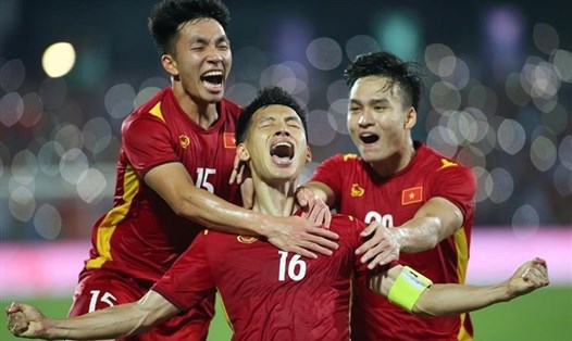 U23 Việt Nam cần vượt qua U23 Malaysia để giành quyền vào chung kết bóng đá nam SEA Games 31. Ảnh: VFF