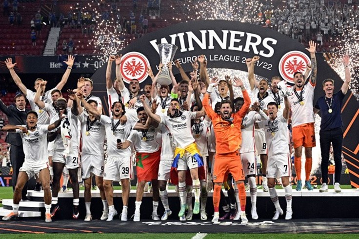 Frankfurt vô địch Europa League Frankfurt vô địch Europa League