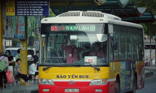 Hà Nội bổ sung hơn 2.500 điểm dừng xe buýt. Ảnh GT