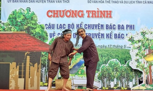Cà Mau chính thức ra mắt Câu lạc bộ kể chuyện Bác Ba Phi nhằm phát triển văn hóa, du lịch. Ảnh: Nguyễn Trọng