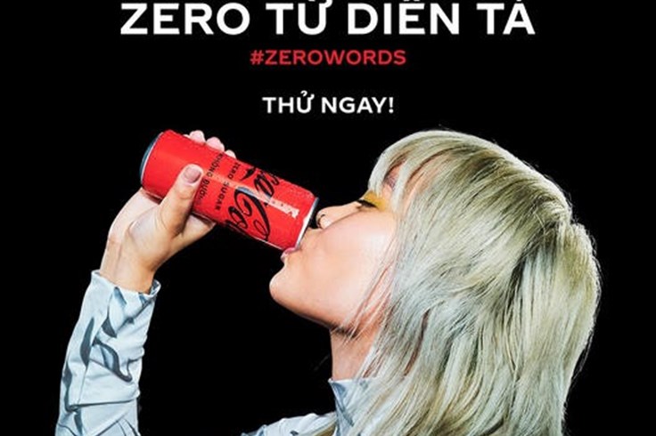 Coca-Cola® không đường ra mắt chiến dịch toàn cầu #ZeroWords Coca-Cola® không đường ra mắt chiến dịch toàn cầu #ZeroWords