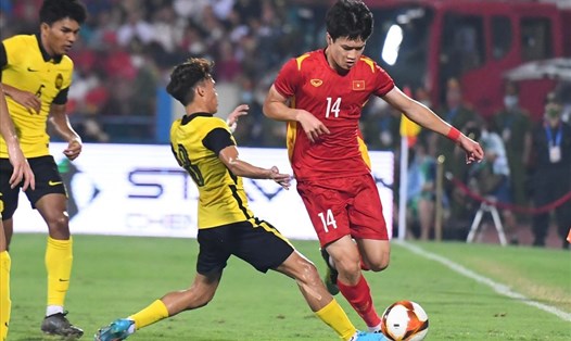 Kỳ SEA Games thứ hai liên tiếp U23 Việt Nam giành quyền vào chung kết. Ảnh: Thanh Vũ