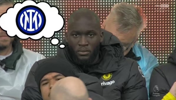 Lukaku trên băng ghế dự bị của Chelsea