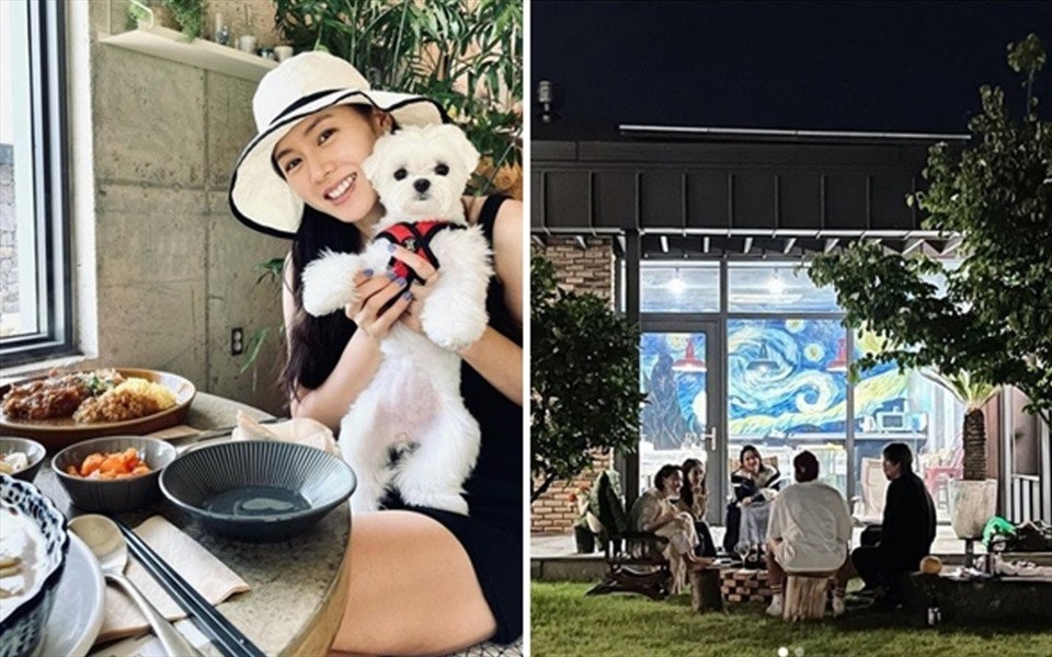 Son Ye Jin tái xuất mạng xã hội sau đám cưới hồi tháng 3. Ảnh: Instagram Son Ye Jin tái xuất mạng xã hội sau đám cưới hồi tháng 3. Ảnh: Instagram
