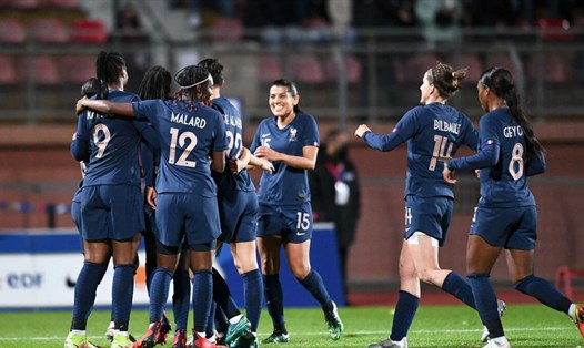Đội tuyển nữ Pháp (hạng 3 thế giới) sẽ đá giao hữu với tuyển nữ Việt Nam.
