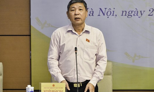 Phó Chủ nhiệm Ủy ban Xã hội Nguyễn Hoàng Mai. Ảnh: QH