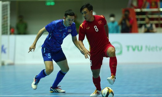 Tuyển futsal Việt Nam có cơ hội lớn để giành huy chương vàng SEA Games nhưng cuối cùng đã thua Thái Lan. Ảnh: Nguyễn Đăng