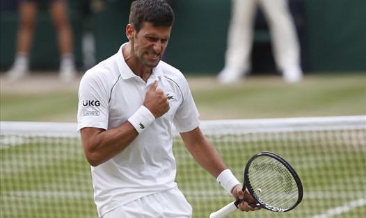 Novak Djokovic sẽ không thể bảo vệ 2.000 điểm tại Wimbledon năm nay. Ảnh: Wimbledon