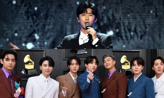 Lim Young Woong - BTS tranh top đầu trong bảng xếp hạng ca sĩ của tháng. Ảnh: AFP.