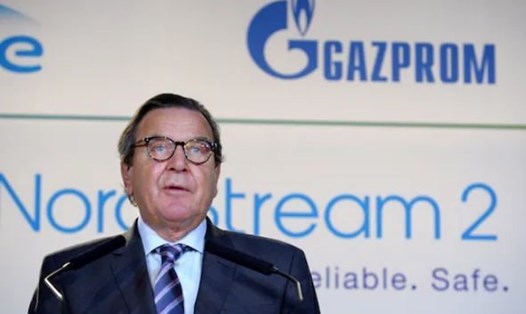 Cựu Thủ tướng Đức Gerhard Schröder. Ảnh: AFP