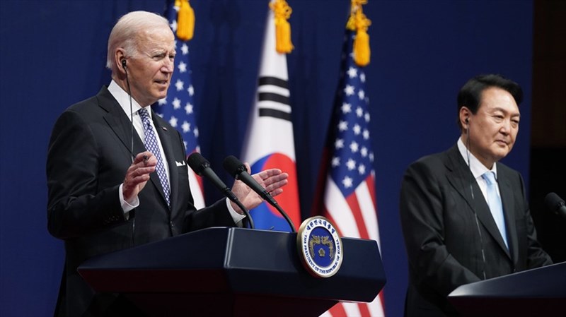 Mr. Biden raised the conditions to meet Kim Jong-un face-to-face