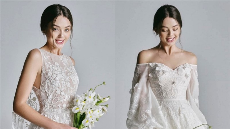 Thủ môn Bùi Tiến Dũng bất ngờ cưới vợ, cô dâu siêu mẫu nhan sắc cực phẩm