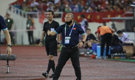 Huấn luyện viên Park Hang-seo chia tay U23 Việt Nam sau SEA Games 31. Ảnh: Hải Nguyễn