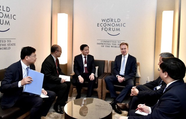 Việt Nam coi trọng hợp tác với Diễn đàn Kinh tế Thế giới WEF