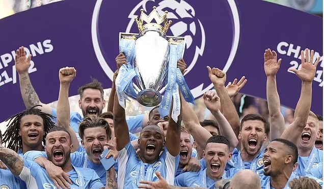 Man City tiếp tục vô địch Premier League: Một hành trình thăng trầm