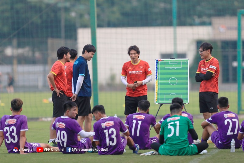 Tân huấn luyện viên U23 Việt Nam công bố danh sách dự VCK U23 Châu Á 2022