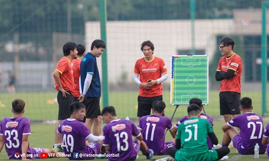 Huấn luyện viên Gong Oh-kyun sẽ dẫn dắt U23 Việt Nam tham dự vòng chung kết U23 Châu Á 2022. Ảnh: VFF