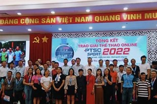 CĐ Tổng Công ty CP Dịch vụ Kỹ thuật Dầu khí Việt Nam trao giải thể thao