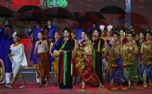 SEA Games 31 khép lại bằng làn điệu quan họ Bắc Ninh