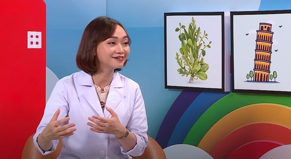 ThS.BS Linh nói về tác dụng của omega thực vật đối với trẻ nhỏ. Ảnh: CTCC ThS.BS Linh nói về tác dụng của omega thực vật đối với trẻ nhỏ. Ảnh: CTCC