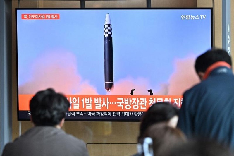 North Korea launches 3 rockets in a row