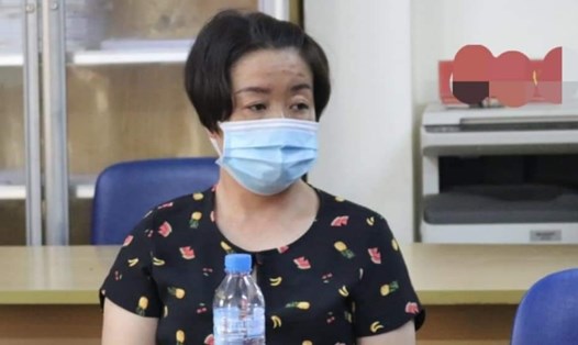 Nguyễn Thu Giang bị bắt quả tang vì hành vi mua bán trái phép chất ma tuý. Ảnh: CACC