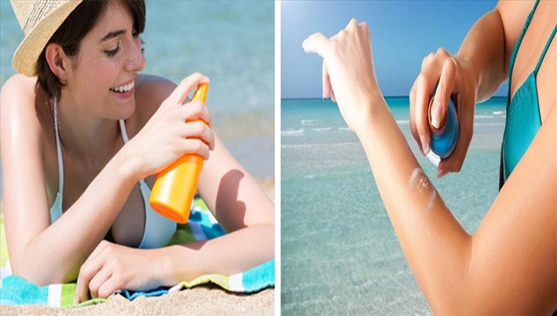 Có cần thoa kem chống nắng sau khi xịt vào da không? 
