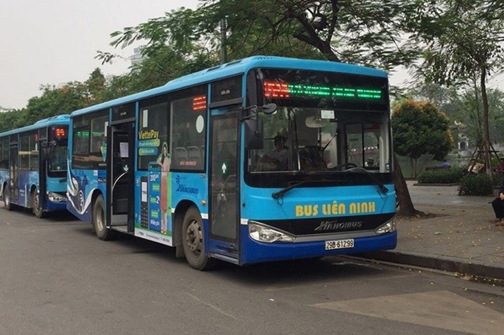 Hà Nội mở rộng vùng phục vụ của xe buýt tại các huyện ngoại thành