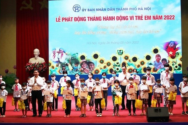 Hà Nội phát động Tháng hành động Vì trẻ em năm 2022