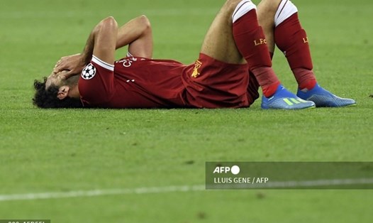 Thất bại ở trận chung kết Champions League 2018 rất khó nuốt trôi với Salah.  Ảnh: AFP