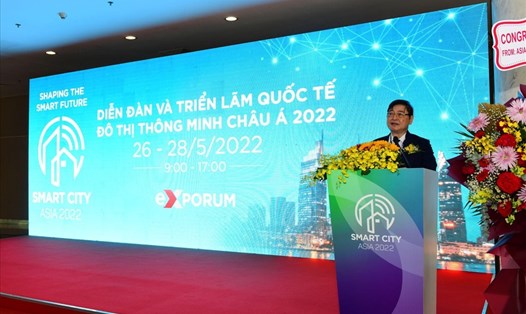 Sự kiện Smart City Asia 2022 vừa chính thức được khai mạc lúc 09:00 sáng ngày 26.5.2022