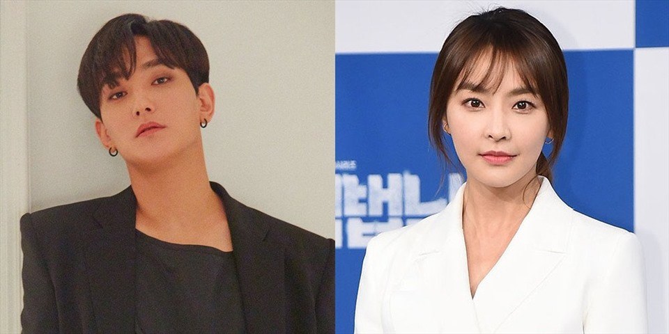 Ca sĩ Kangta và nữ diễn viên Jung Yoo Mi. Ảnh chụp màn hình Ca sĩ Kangta và nữ diễn viên Jung Yoo Mi. Ảnh chụp màn hình