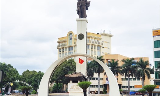 Một góc trung tâm đô thị Buôn Ma Thuột (tỉnh Đắk Lắk). Ảnh: B.T