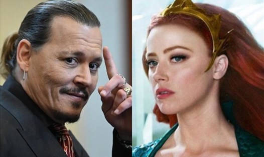 Johnny Depp từng giúp đỡ Amber Heard khi cô thử vai trong "Aquaman". Ảnh: AFP.